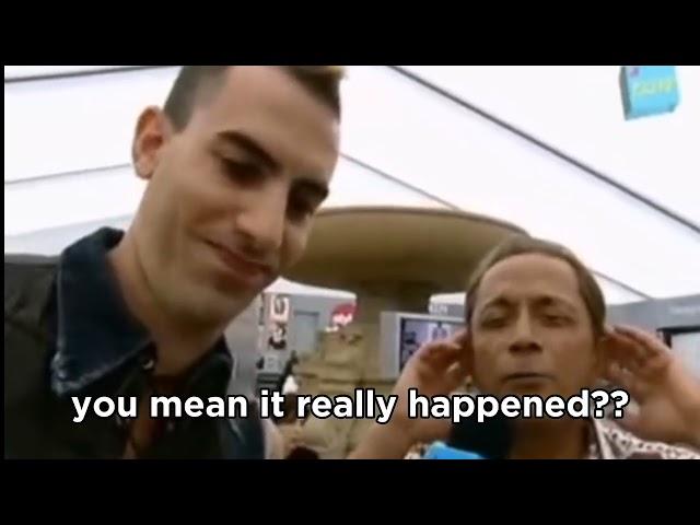 Everytime SACHA BARON COHEN Broke Character