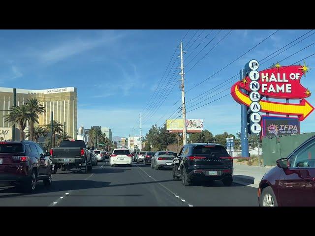 Exploring Las Vegas Boulevard, Las Vegas - NV: Las Vegas Strip Driving Tour (2024).