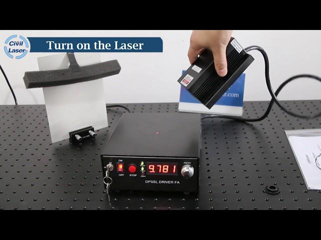 790nm 792nm 8W IR  laser From Lab laser  Vendor CivilLaser