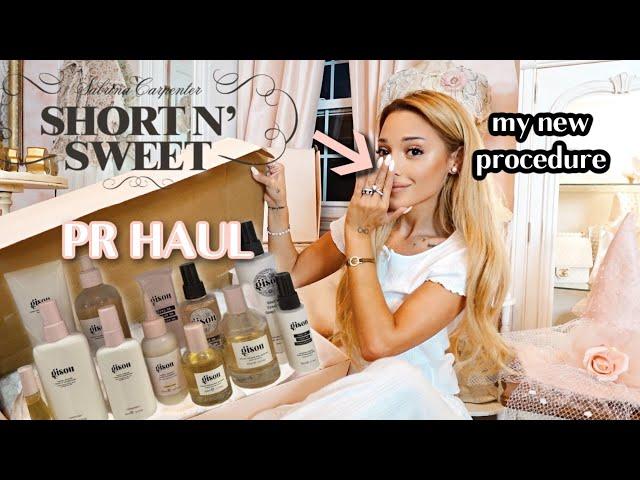 Sabrina Carpenter show, NEW plastic surgery, Massive PR unboxing! gabi demartino