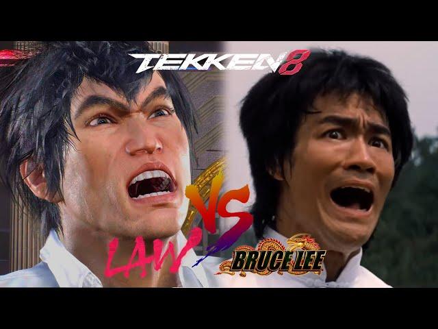 Tekken 8 Marshall Law Vs Bruce Lee All Moves