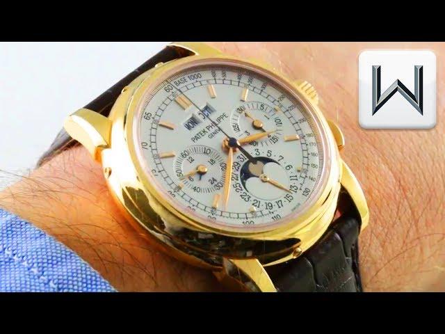 Patek Philippe 5970R Perpetual Calendar Chronograph 5970R-001 Luxury Watch Review