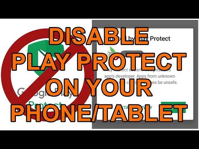 How Turn Off Play Protect on your Android Phone or Tablet