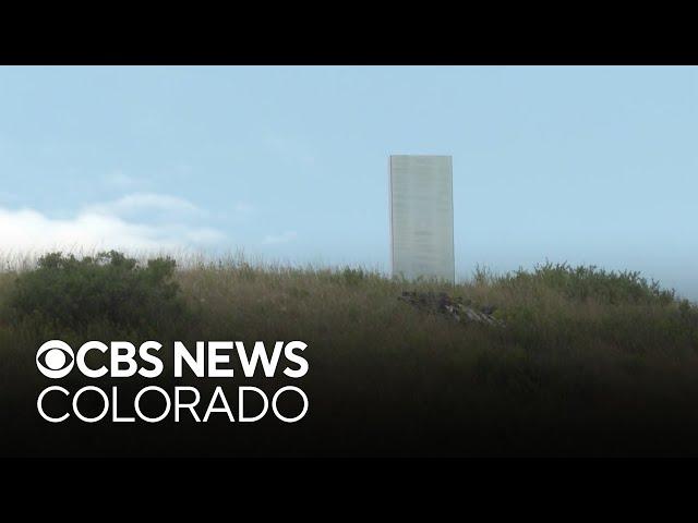 Check out the monolith that popped up in Northern Colorado