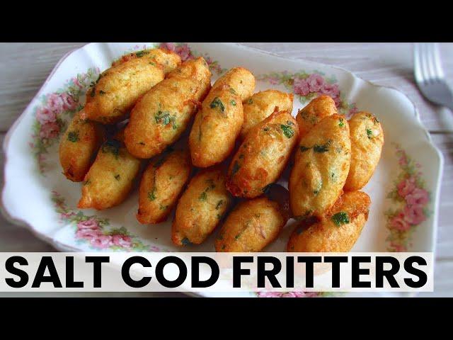 Cod fritters Recipe | Food From Portugal