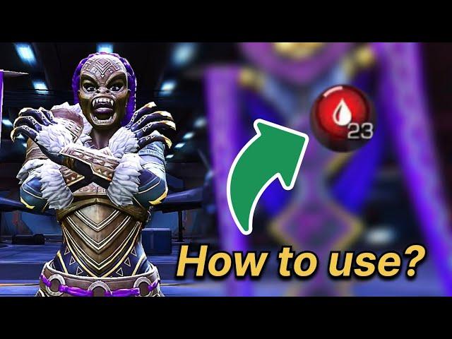 How to use Jabari Panther - MCOC