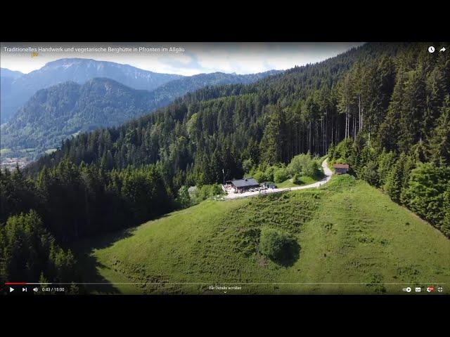 Traditionelles Handwerk & vegetarische Berghütte in Pfronten im Allgäu - "Land & Leute" Allgäu TV