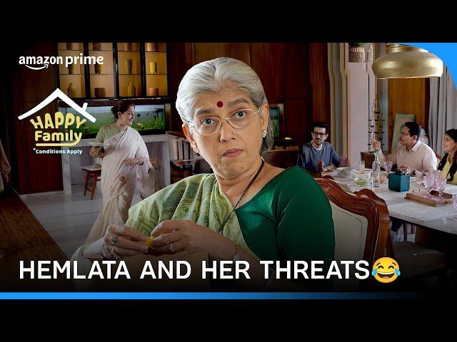 Hemlata Never Disappoints With Her Humour  | Happy Family Conditions Apply | Prime Video India