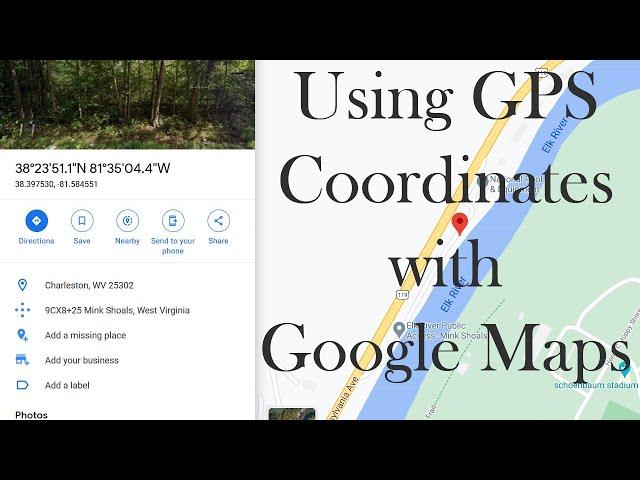 Using GPS Coordinates with Google Maps (PC and Mobile Device)