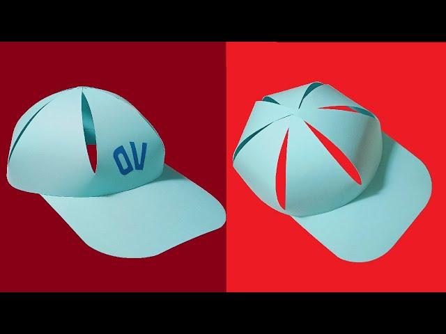 How To Make A Paper Hat | Simple And Easy Paper Hat | How To Make A Paper Cap | DIY Hat | DIY Cap