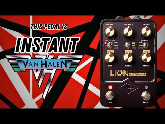 This pedal is INSTANT VAN HALEN !