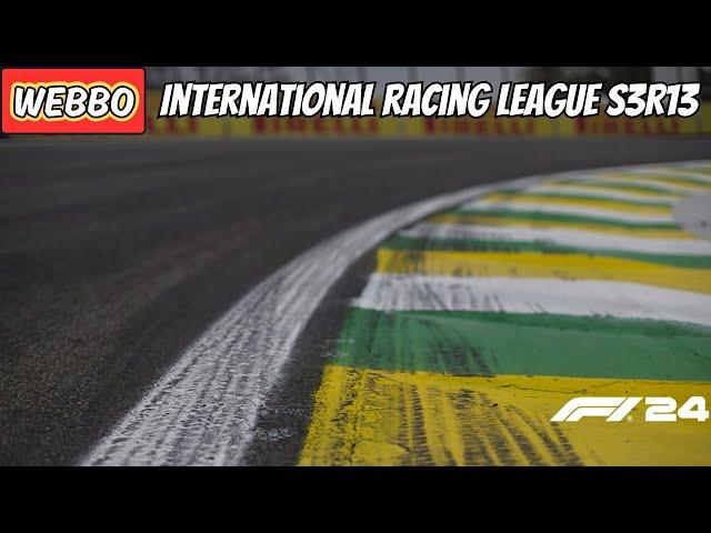 International Racing League Season 3 Round 13 #BrazilianGP #F124 #F1 #Simracing #Commentary