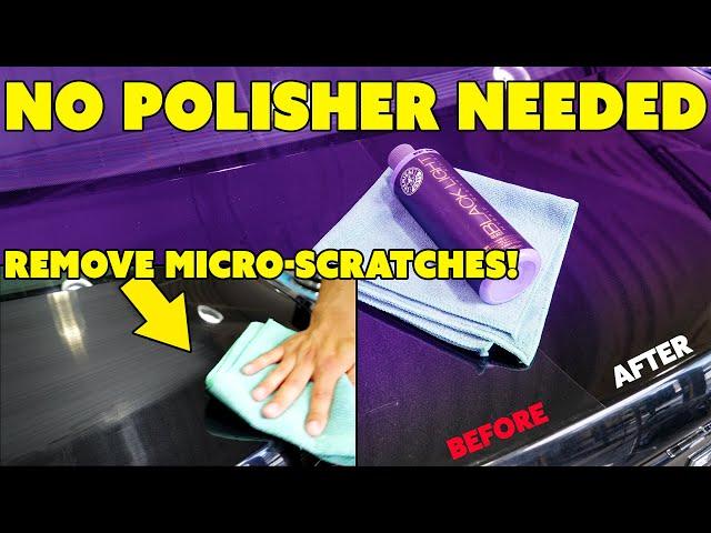 How To Remove Scratches From A Black Car Without Polishing [Hide Micro-scratches with Glaze]