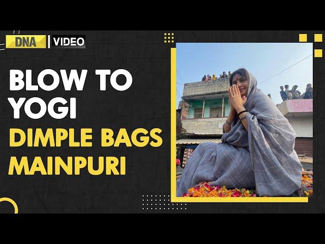 By Election Results: SP’s ‘bahu’ Dimple Yadav beats Yogi’s BJP in Mainpuri by over 2L Votes | DNA