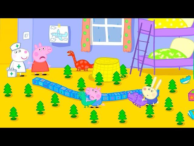 Richard Rabbit Comes To Play  | Peppa Pig Official Full Episodes