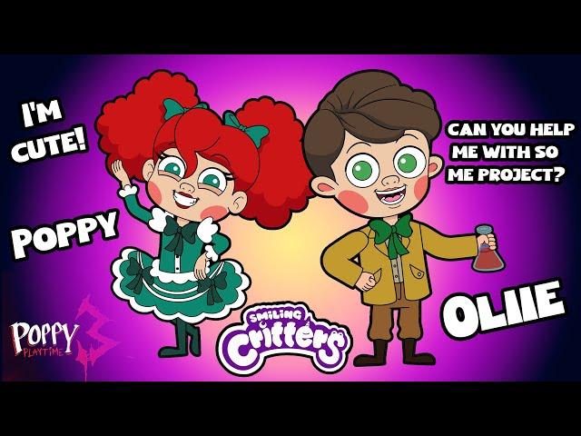 Smiling Critters & Poppyplaytime Chapter 3 "Poppy and Ollie" Cardboard Animation Voiceline!!