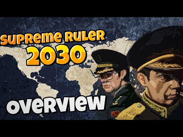 Supreme Ruler 2030 | An Overview by PoliticsGaming