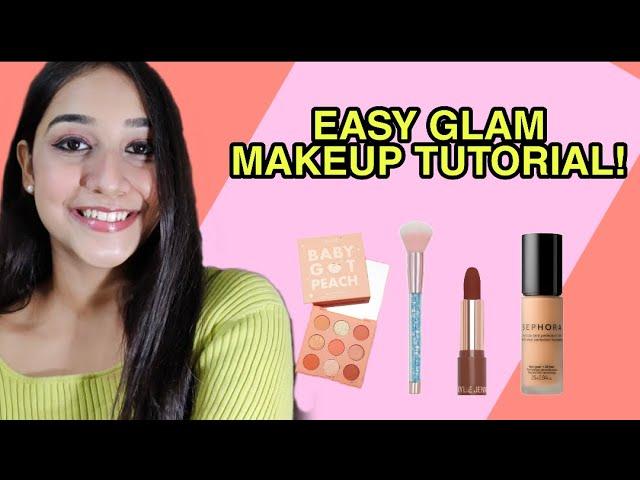 EASY GLAM MAKEUP TUTORIAL | MAKEUP TUTORIAL | Rashi Shrivastava