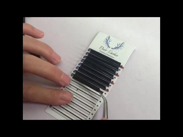 Eyelash processing