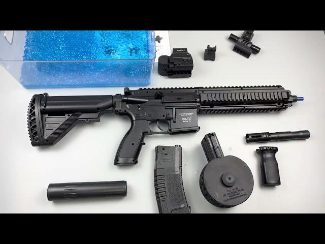 How to install a HK416D gel blaster?