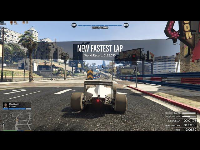 WORLD RECORD IN NEW OPEN WHEEL RACE ON GTA 5 !!!