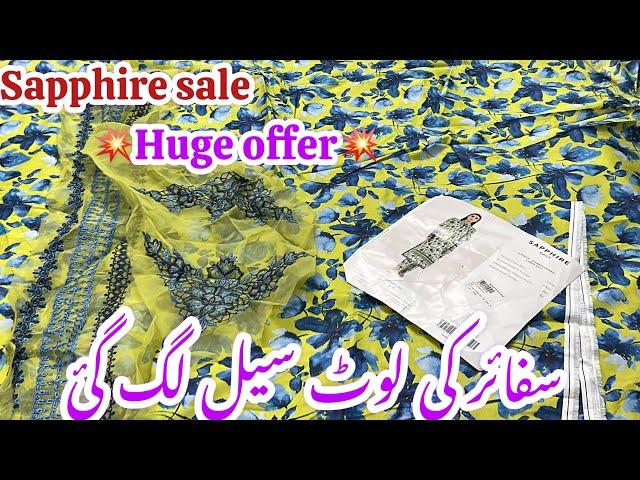 Sapphire ,Nishatlinen, Kayseria sale offer 2024 || glamour it