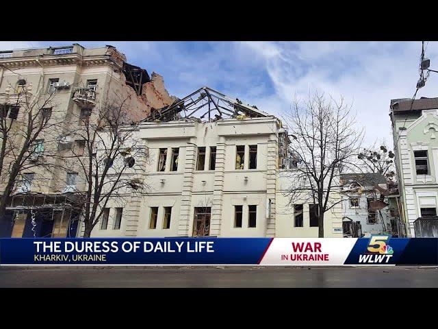 Kharkiv resident documenting damage amid war in Ukraine