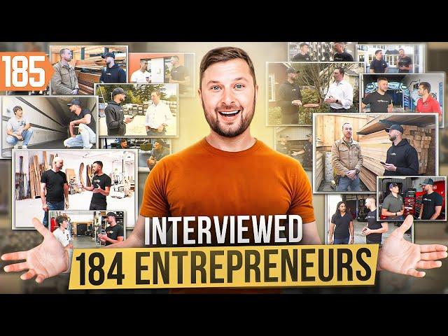 49 Powerful Lessons From All Entrepreneurs I've Interviewed!