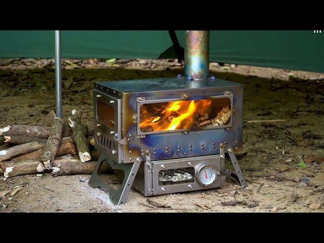 Introduction - Magma Mini | Titanium Hot Tent Stove with Removable Oven，for Camp Cooking Cuisine