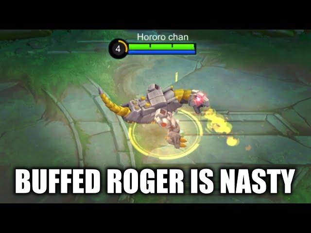 BUFFED ROGER IS NASTY SMOOTH