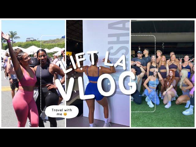 GYMSHARK LIFT LA VLOG | Aubreana Noble