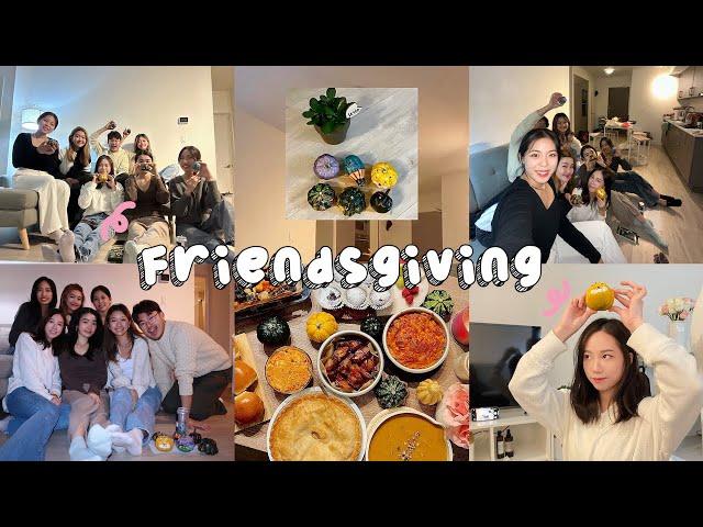 Friendsgiving Feast 2023: Foodie Delights and Heartfelt Moments! 在多倫多過感恩節+畫可愛南瓜