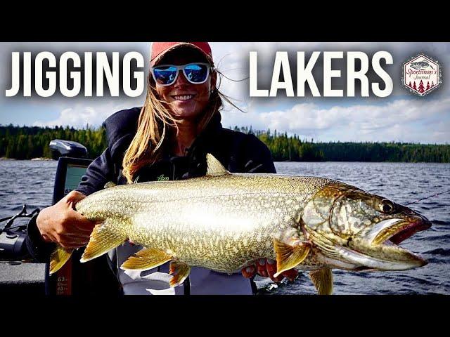 NEVER FAIL Jigging Method for Lake Trout!!