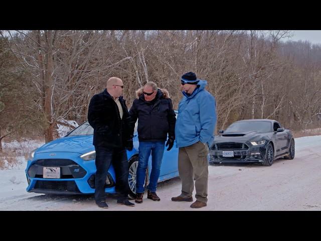 727 HP Mustang + Focus RS Winter Driving: Part 2/2