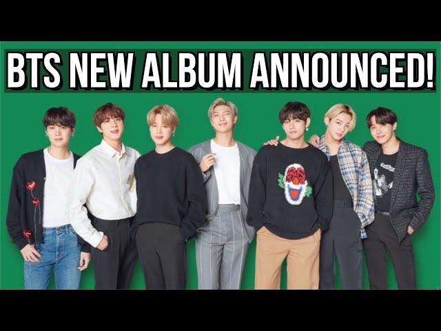 BTS ANNOUNCES NEW ALBUM! [BE Essential Edition + Surprise Gifts!]