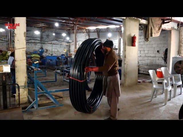 How Plastic Hdpe Pipe Are Made In Factory