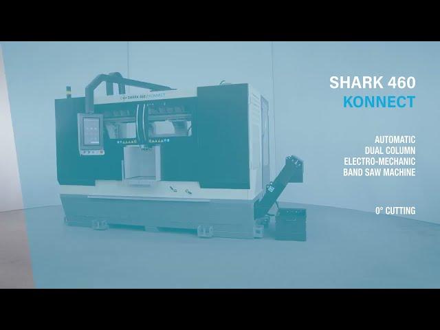 [자동밴드쏘]  MEP SHARK 460 KONNECT | 완전 자동 밴드쏘 PC연동 스크린조작판 | 안전하고 정확한 절삭 자동 톱기계 No.1 유림싸이겐