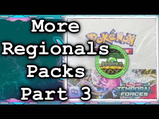 Part 3 of opening more packs from a Regionals Booster Box!