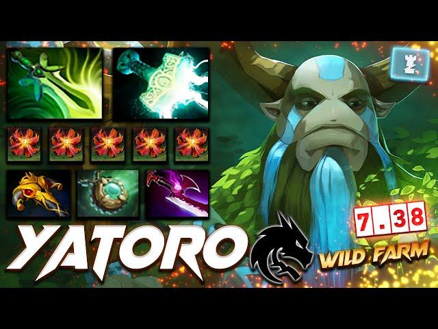 Yatoro Nature's Prophet All Map Wild Farm - Dota 2 Pro Gameplay [Watch & Learn]