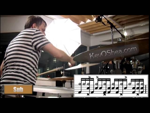  Advanced Drum Lesson  Keith Carlock Syncopated Groove