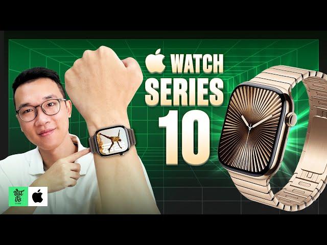 Trên tay Apple Watch Series 10: Có loa nghe nhạc, mỏng nhất, to nhất và sạc nhanh nhất