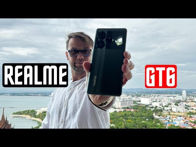 ПОЛНАЯ ПРОЖАРКА  СМАРТФОН Realme GT 6 СТЕБЕТЕСЬ ? КАКОЙ В ТОПКУ ФЛАГМАН ?