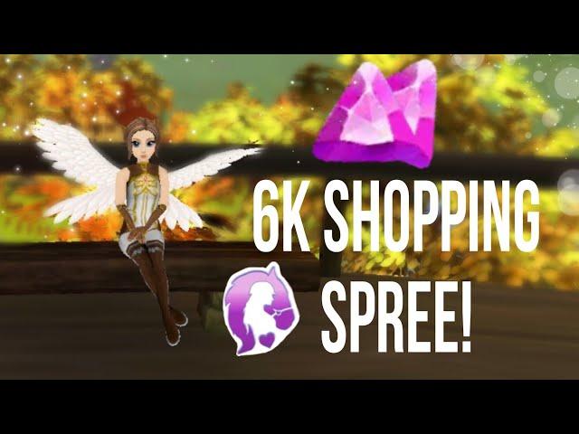 6K SUBSCRIBER SHOPPING SPREE in Horse Riding Tales