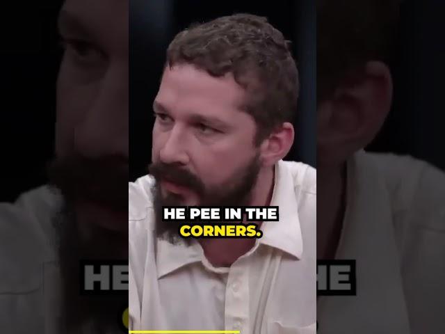 Shia LaBeouf about Tom Hardy being a GORILLA!