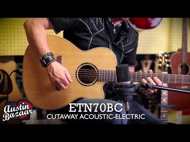 Takamine ETN70BC OM Acoustic-Electric Guitar Demo - Brad Davis