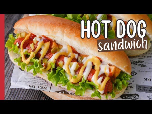 Easiest Hot Dog Sandwich You Can Make at Home 