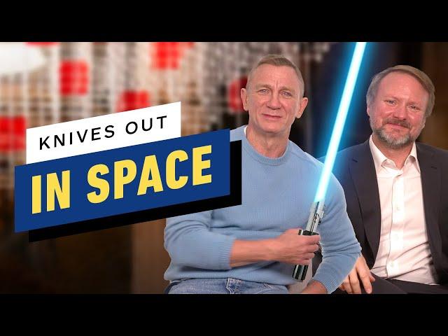 Knives Out in Space? Glass Onion's Daniel Craig and Ryan Johnson Spitball a Star Wars Crossover