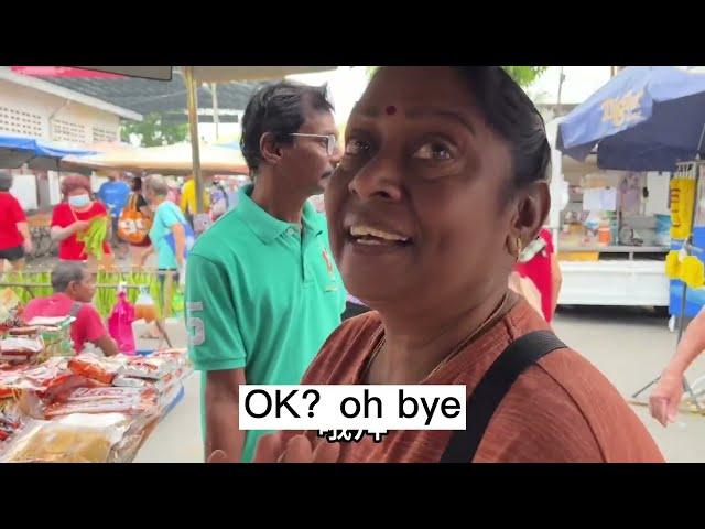 Malaysian indian Hindu aunty can speak fluent Cantonese #Malaysia #China #India #Chinese #Tamil