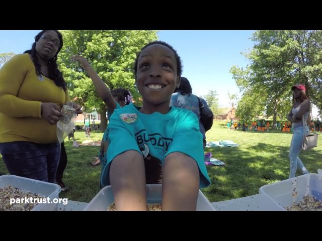 Kids to Parks Day 2017 at Ft. McHenry with Buddy Bison and Nature Cat.