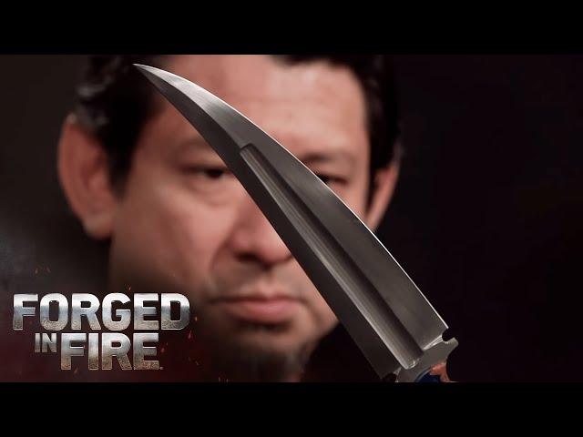 Forged in Fire: DOUBLE-EDGED DAGGER DOES DEADLY DAMAGE (Season 3)